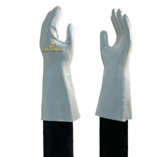 polyurethane gloves, Chemical Dichloromethane Resistant Gloves, long sleeve