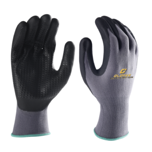 Nitrile Coated Safety Work Gloves, Dots for Anti-Slip Grip, Endurance Seamless Knit